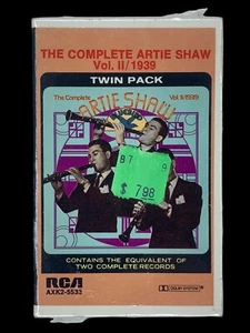 SEALED, The Complete Artie Shaw Vol. II/1939, audio cassette, US, 1977 - Picture 1 of 6