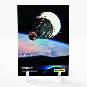 GEMINI-7 Card 2023 GleeBeeCo Seen From Gemini-6 Holographic #GMSN - Bild 1 von 2