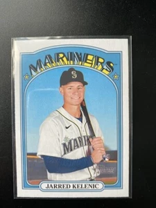 2021 Topps Heritage #584 Jarred Kelenic RC Mariners - Bild 1 von 2