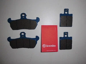 Brembo Bremsbeläge Bremsklötze vorne + hinten Cagiva Mito 125 Bj.1989-1993 Neu - Picture 1 of 1