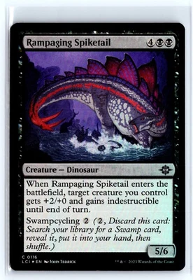 (2x) FOIL Rampaging Spiketail Lost Caverns of Ixalan MTG Magic the Gathering - Image 1 of 4