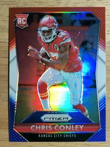 2015 Panini Prizm Prizms Rosso Bianco e Blu #216 Chris Conley - Foto 1 di 2
