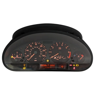 01-03 Cuadro de instrumentos velocímetro BMW E46 325i 6911295 OEM 200K Foto 1 de 4