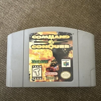 Command & Conquer - Nintendo 64 N64 - Authentic Game Cart Only TESTED AUTHENTIC - Image 1 of 2