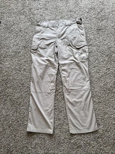 Pantalones Stryke 5.11 Tactical Para Hombre 36x32 Beige Bolsillos Carga 74369-055 Pequeña Mancha - Imagen 1 de 21