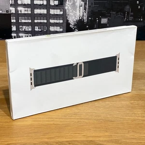 🟢 Pasek do zegarka Apple 49mm ciemnozielony pętla alpejska naturalny tytan S mały - Zdjęcie 1 z 17
