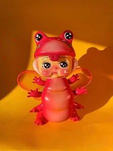 Poor Hostel Little Blessing Butterfly Limited Version Sofubi Fashion Figure New - Picture 1 of 10