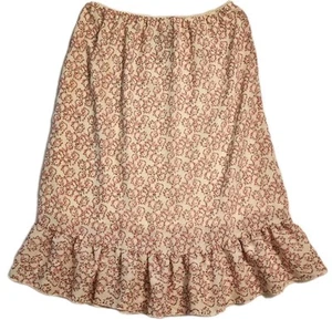 No Boundaries VTG Y2K Floral Print Skirt Size Medium 7/9 Girly Flowy Lined EUC - Picture 1 of 9