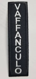 F uck You In Italian Embroidered Patch approx 1.25x4.5" - Bild 1 von 3