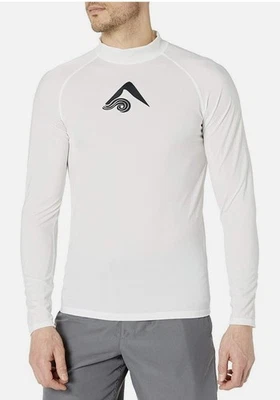 Kanu Surf Rash Guard Long Sleeve UPF 50+ White Men's Size XL - Image 1 of 4