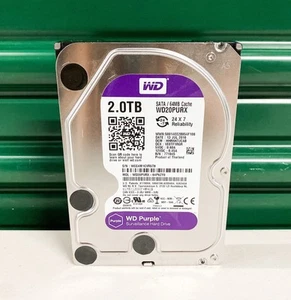 Western Digital Purple WD20PURX 2 TB 3,5 Zoll SATA III Überwachungslaufwerk - Bild 1 von 2