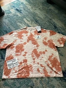 NWT Nike Air Jordan Essentials Statement Oversized Tie Dye Tee Men’s Sz XL - Picture 1 of 6