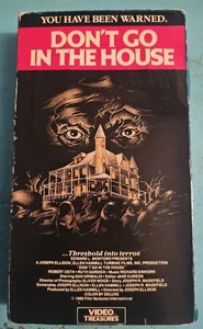 Horror VHS : Don’t Go In The House Terror Horror - Picture 1 of 5