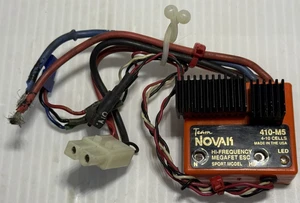 Vintage Novak 410-M5 Esc Electronic Speed Control Rc10 TESTED WORKING Vtg RC - Picture 1 of 5
