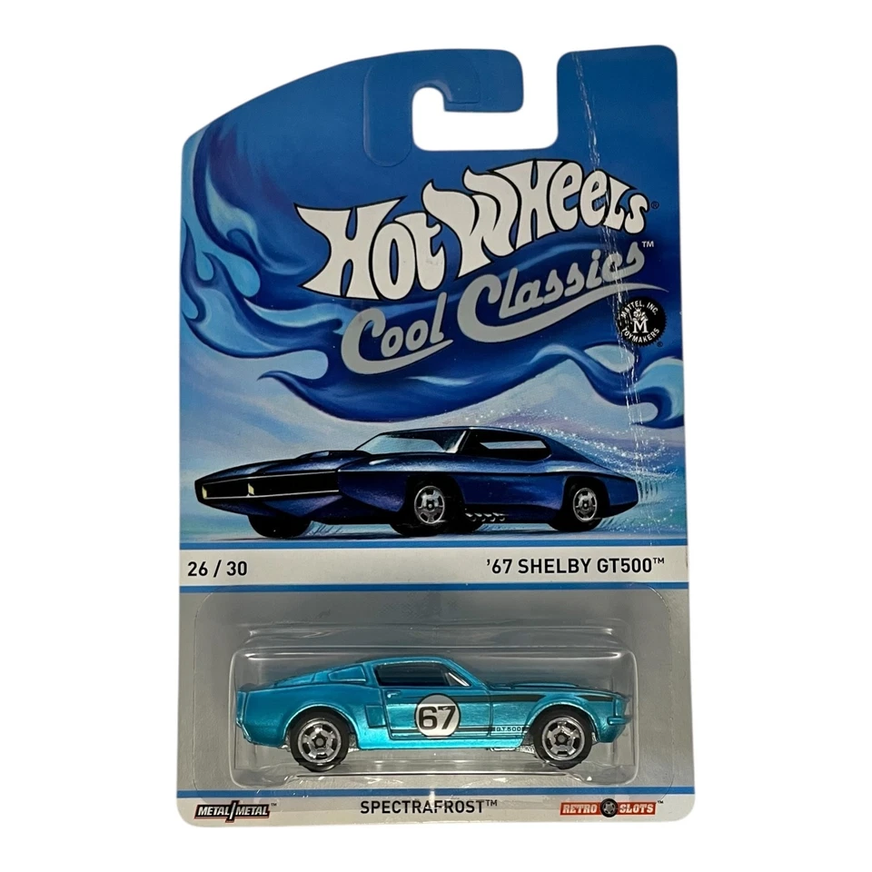 Hot Wheels Cool Classics 67 Shelby GT500 2013 azul - 1:64 #26/30 Foto 1 de 1