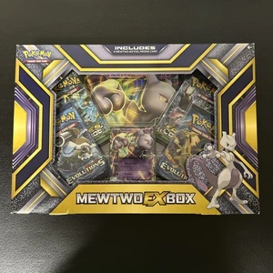 Pokemon TCG: Mewtwo Ex Box New Factory Sealed Evolutions & Fates Collide - Picture 1 of 6