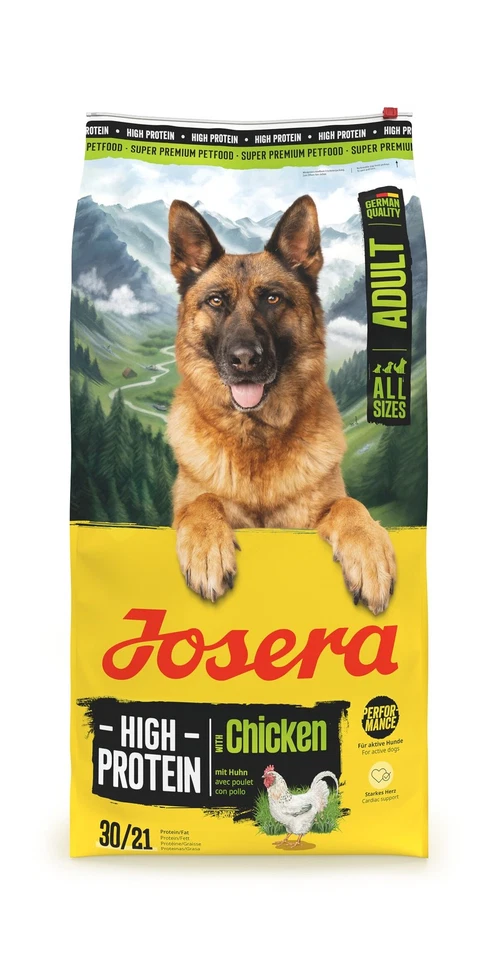 Josera High Protein Adult Chicken Trockenfutter für Hunde 12,5kg - Bild 1 von 1
