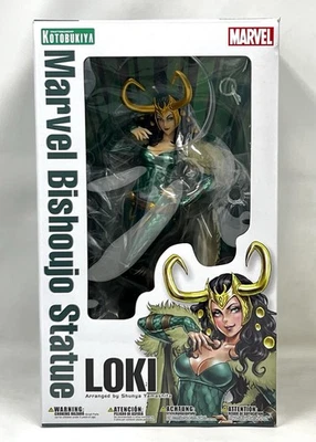 Craftsmanship Kotobukiya Marvel Bishoujo Statue Loki Arranged By Yamashita - Image 1 of 4