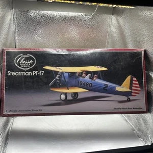 Kit modellino aereo scala 1/48 Lindberg, Stearman PT-17, #70533 BN borsa sigillata - Foto 1 di 3