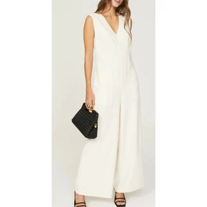 Jumpsuit Marina Moscone Creme Taschen - Bild 1 von 12