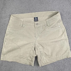 Pantalones Cortos Kuhl Para Mujer 8 Verde Salvia Elastizados Exterior Senderismo Cremallera Bolsillo Estilo 6078 - Imagen 1 de 12