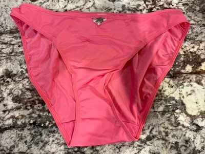 Vintage Frederick’s Of Hollywood Satin Feel Bikini Size Medium Pink NWT - Image 1 of 4