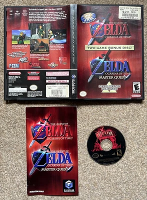 Nintendo GameCube Legend of Zelda Ocarina of Time, Bonus mit zwei Spielen NTSC USA - Bild 1 von 4