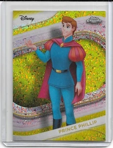 2025 Disney Topps Cromo Principe Filippo Giallo Mini Diamanti Parallelo #121 - Foto 1 di 1
