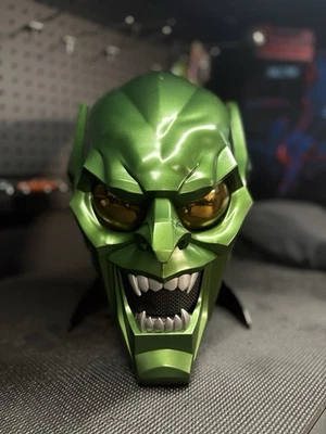 Máscara Duende Verde Spider-Man Leyendas Marvel No Way Home Foto 1 de 4