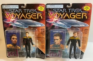 Lote de teniente Playmates Star Trek Voyager - Carey y Seska - Imagen 1 de 6