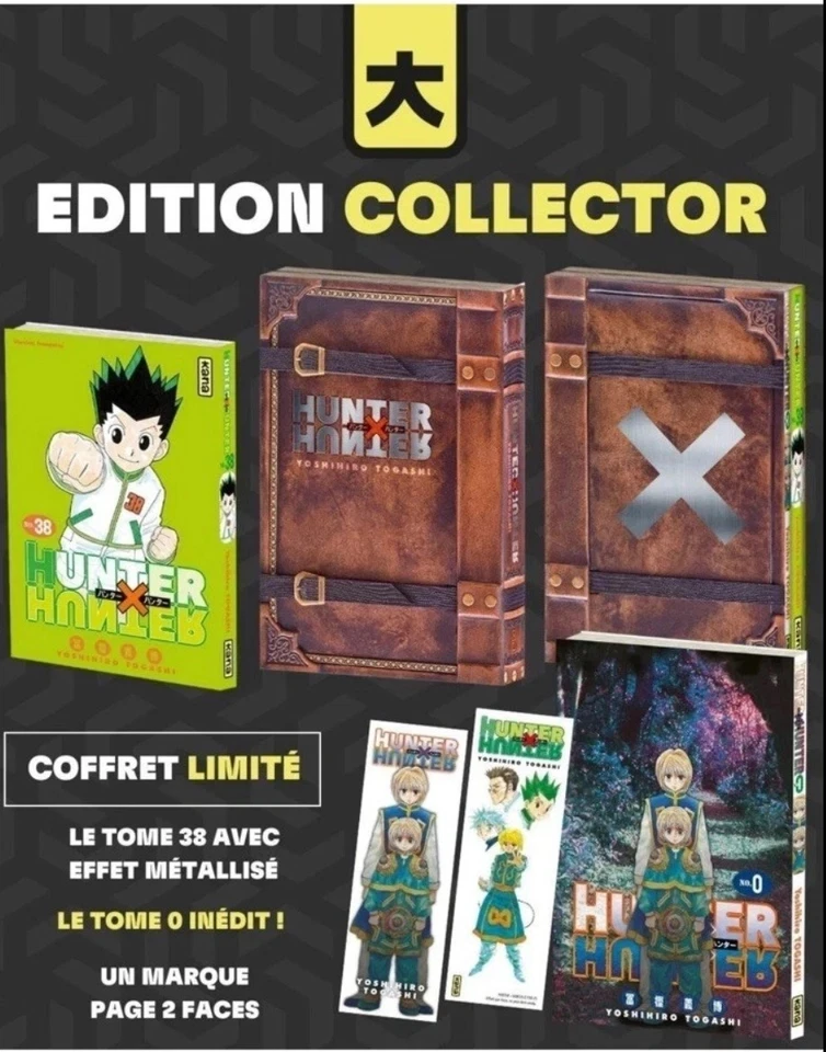 Hunter x Hunter Coffret Tome 38 Collector - FR En Main