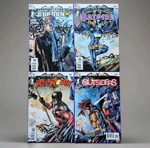Lot Of 4 Bruce Wayne The Road Home One-Shots DC 2010 BATGIRL RED ROBIN OUTSIDERS - Picture 1 of 9
