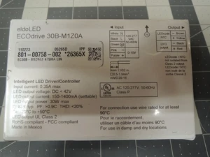 eldoLED ECOdrive 30B-M1Z0A Intelligent LED Driver/Controller Programmed to 475mA - Picture 1 of 18
