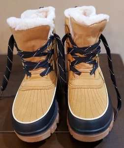 Sorel Winter/Snow Boots 9.5 USA Womens NL5113-373 Tan/Black New With Tags READ - Picture 1 of 8
