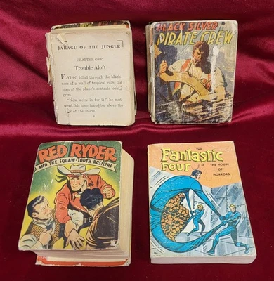 Lote de 4 libros de la Edad de Plata 1968 A Big Little Book Foto 1 de 4