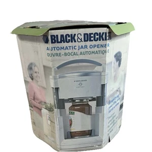 Black + Decker Lids Off White Automatic Electric Jar Opener (JW200) - Picture 1 of 10