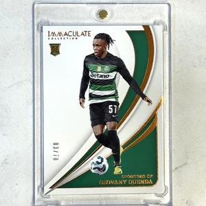 2024-25 Panini Colección Inmaculada Fútbol #48 GEOVANY QUENDA/70 Novato Rc - Imagen 1 de 2