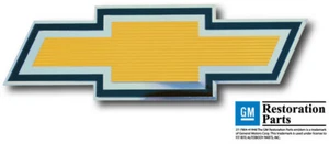 Chevrolet C/K 73-74 camioneta pickup lámina dorada pajarita rejilla pegatina emblema - Imagen 1 de 8