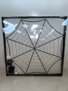 New Martha Stewart Light Up Large Spiderweb Halloween Decor Decoration - Picture 1 of 3
