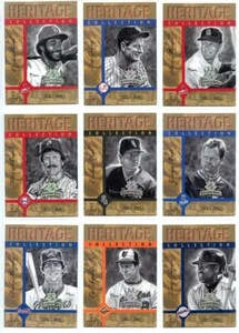 2003 Diamond Kings Heritage Collection Baseball Complete Insert Set (25) - Picture 1 of 6