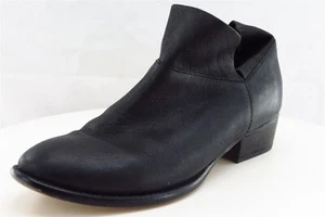 Seychelles Ankle Boots Women Zip Sz 6.5 M Black Leather - Picture 1 of 10