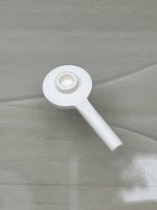Lego Minifigure Vintage Utensile 3900 Segnale Paddle Bianco. P&P omaggio - Foto 1 di 3