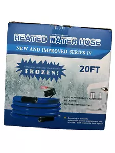 20 Ft,Heated Water Hose for Rv, -45 ℉ Freeze Protection Heated Water Hose FAST - Picture 1 of 7