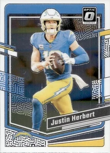 Justin Herbert - 2023 Donruss Optic #104 - Bild 1 von 2