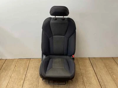 Se adapta a 18-23 SUBARU XV CROSSTREK asiento manual pasajero delantero derecho tela negra térmica Foto 1 de 4