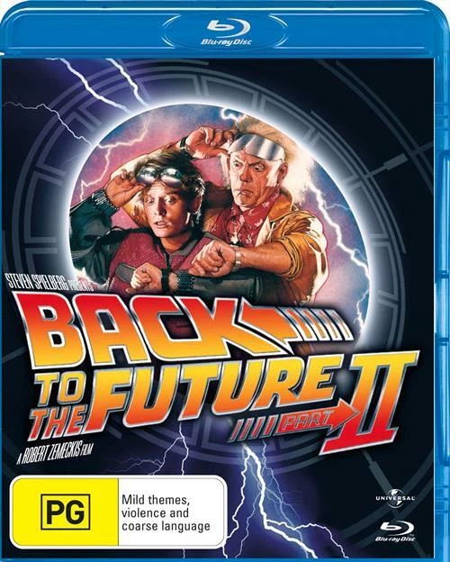 Back to the Future 2 (Blu-ray, 1989)