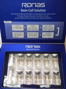 Korea Ronas Stem Cell Solution Essence 5ml x 10 Bottles #usau - Picture 1 of 1