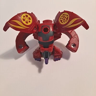 Bakugan Battle Dragonoid Jumbo 3" Transforming Red 21206AWK Foto 1 de 4