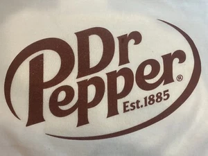 1 Dr Pepper Logo Quilt Block Quilten Quadrat Nähblock Soda Decke Stoff - Bild 1 von 2