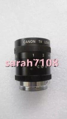 1PC USED CANON TV LENS PHF12mm 1:1.4 Fast Shipping By FedEx or DHL - Image 1 of 4